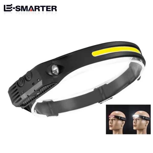 Lanterna LED com Sensor Recarregável com 5 Modos de Iluminação - Image 11