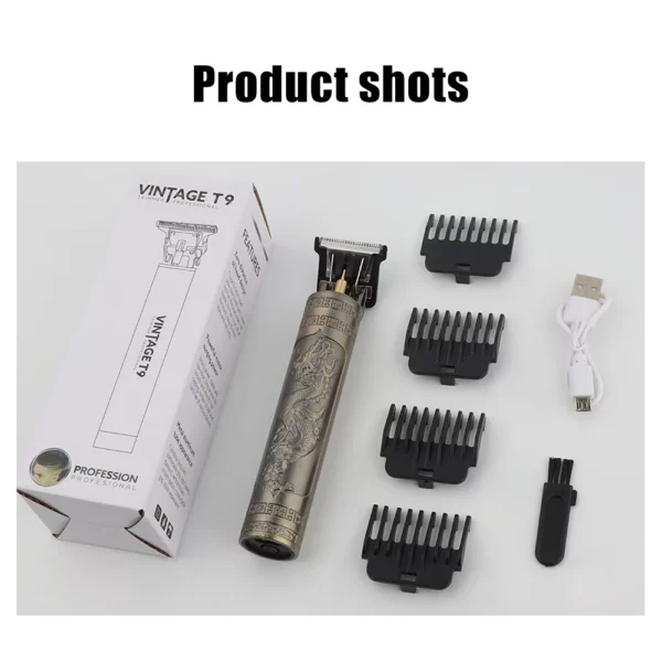 Máquina de corte de cabelo sem fio elétrica - Image 6