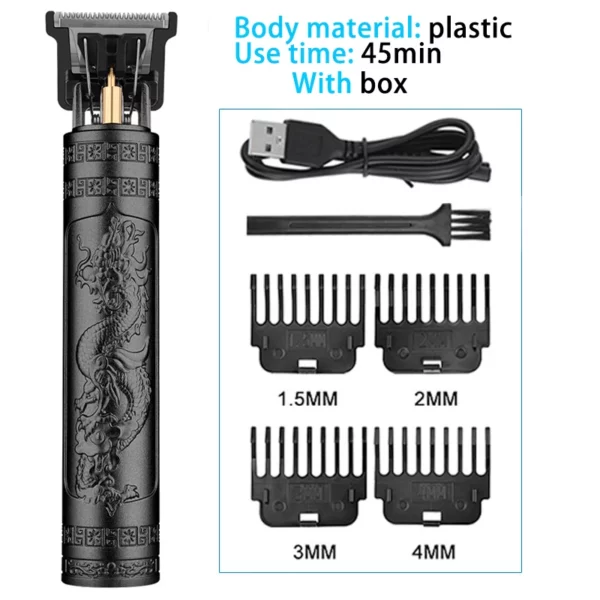 Máquina de corte de cabelo sem fio elétrica - Image 7