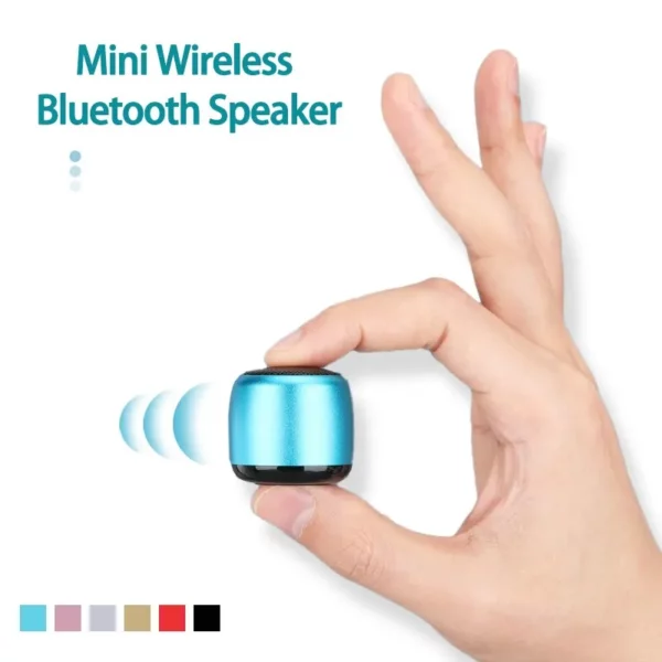 Mini Caixa de Som Portátil bluetooth com subwoofer