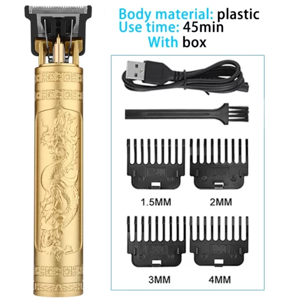 Máquina de corte de cabelo sem fio elétrica - Image 8