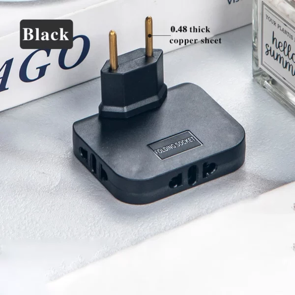 Tomada Elétrica Multiprise Extensão com 180° Rotativo - Image 9